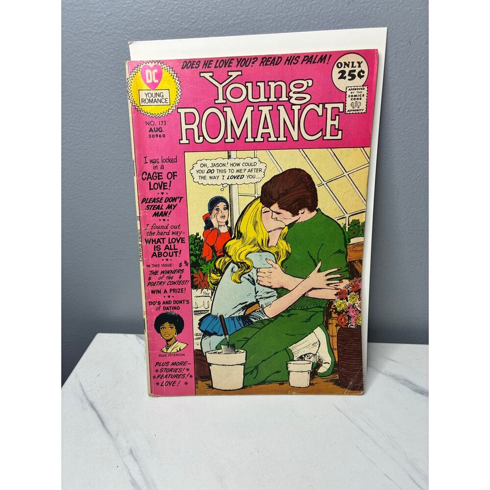 DC Young Romance #173 Aug 1971 Vintage Bronze Age Comic Book